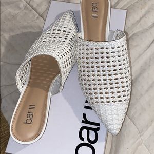 Cute white flats